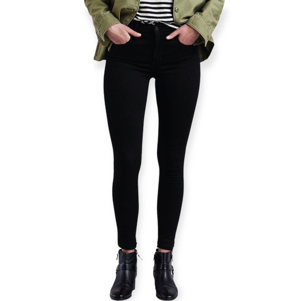 Levi’s 720 High Rise Super Skinny Jeans Black